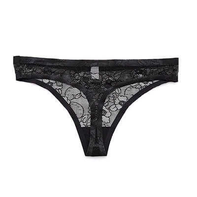 Bonded Lace Thong