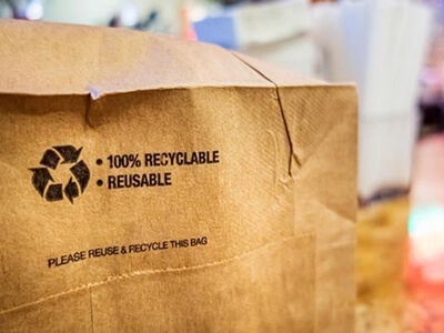 recycled and recyclable packaging