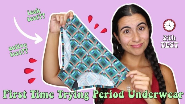 period underwear quality testing