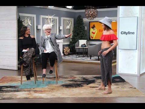 Alt mit multifunktionaler Badebekleidung